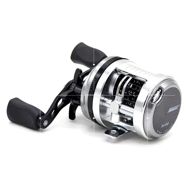 6.2:1/7.0:1 Metal Micro Drum Reel High Speed Baitcasting Reel With Magnetic Brake For Pike Trout Bass Light Tackle Fishing Gear