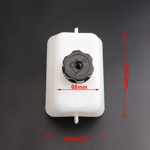 1 st bensinbränsle bensintank för 47cc 49cc 2-takts fickcykel minimotor bensinscooter plastbränsle bensin bensintank 8 best sales bensintank för minicykel - №1