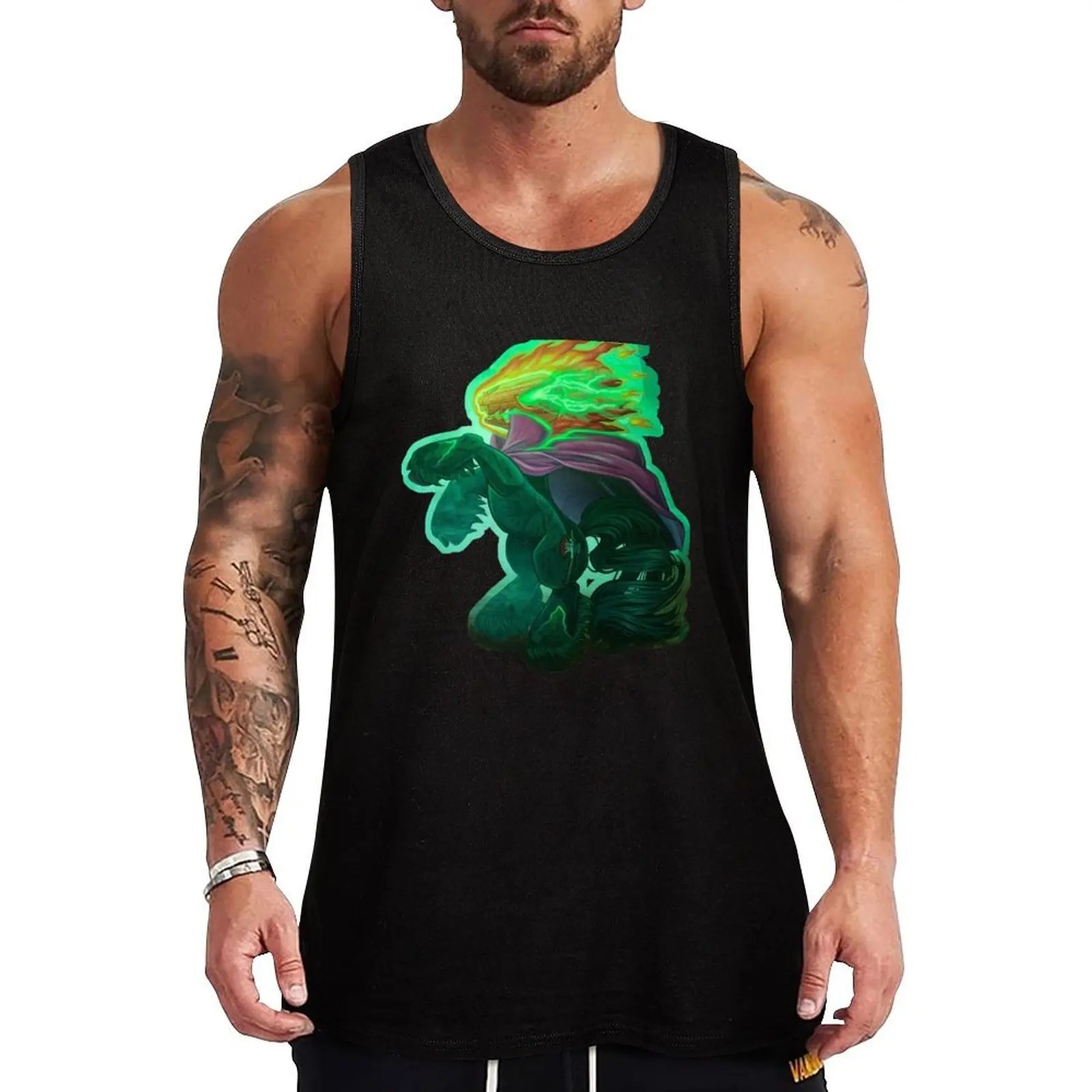 

Sever After - Haunted Edition Tank Top Text Print Tank Top Letter Graphic Casual Sleeveless