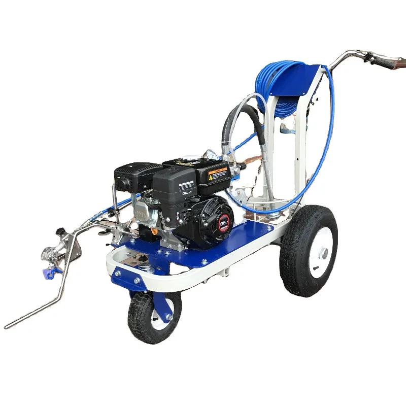 Road Line Hand-Push Road Surface Paint Scribing Cold Spray Marking Machine