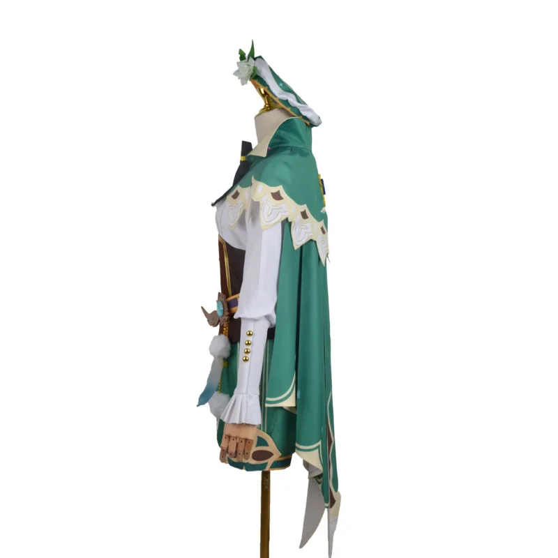 原神インパクト ission コスプレ衣装ウィッグ風の神バルバトス女性ゲーム制服スーツフルセットハロウィンカーニバル服