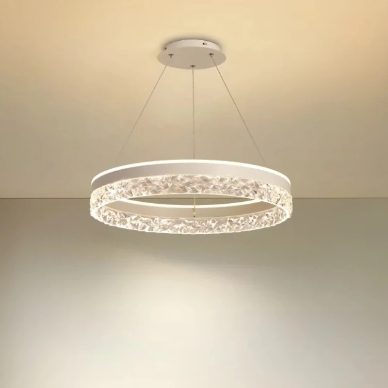 Modern Led Pendant Lights Home Living Dining Table Lighting Hanging Lamps for Ceiling Rings Suspension Design Lustre Luminaire