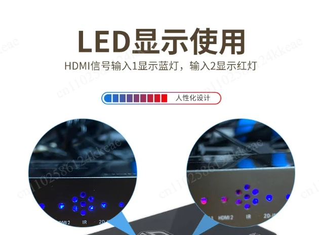 HDMI 2D to 3D Converter Box with Frame Sequential Output, 720p 120Hz for DLP-Link 3D Projectors & HDTVs