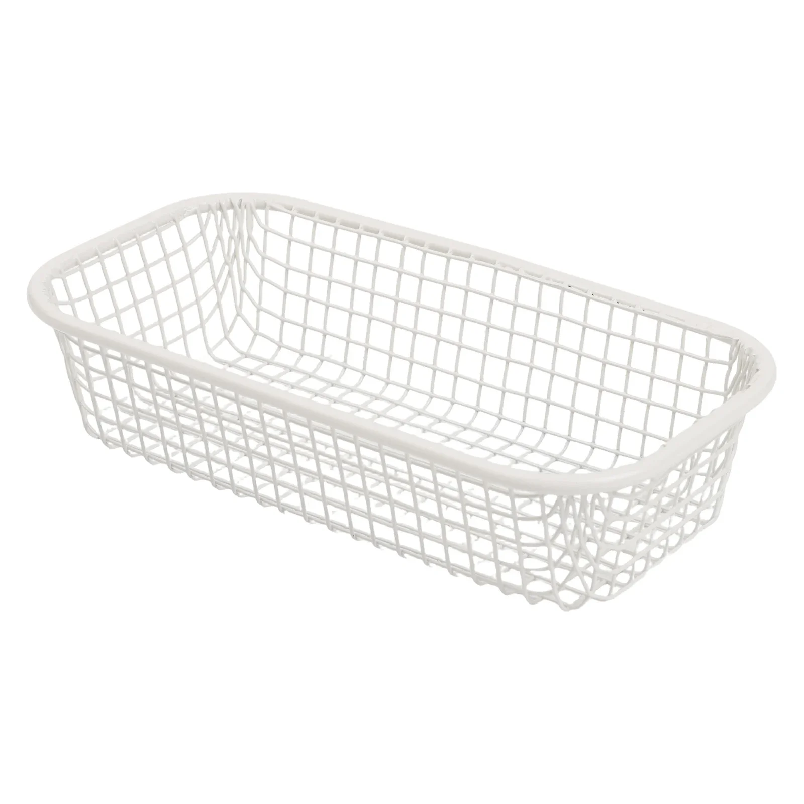 Student Organizer Wire Storage Basket Study Area Office Desk Versatile Desktop Accessory Long-lasting Material