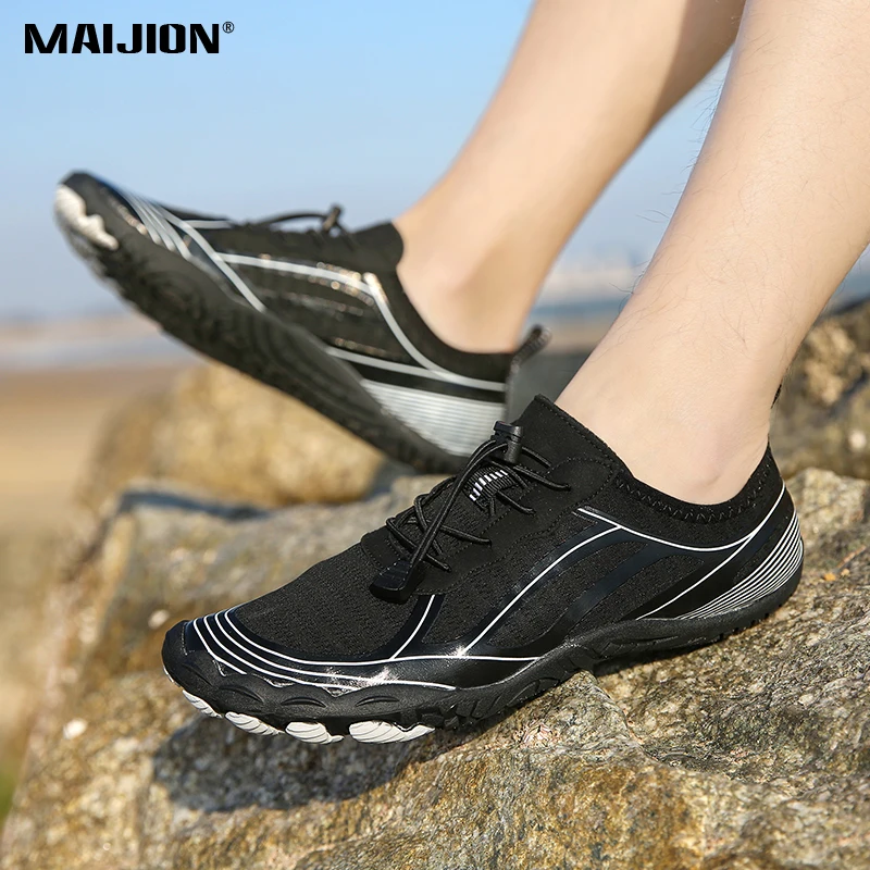 

Men's Quick Dry Non-Slip Aqua Shoes Women Water Sports Shoes Soft Breathable Beach Pool Swimming Wading Shoes Surfing Fishing