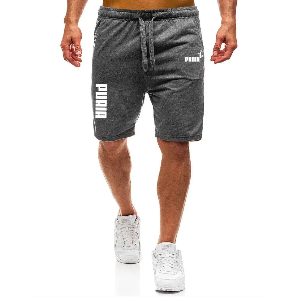 2023 Summer New Drawstring Shorts Men Casual Jogger Sweathshorts  Workout Gym High Quality Shorts DK10001