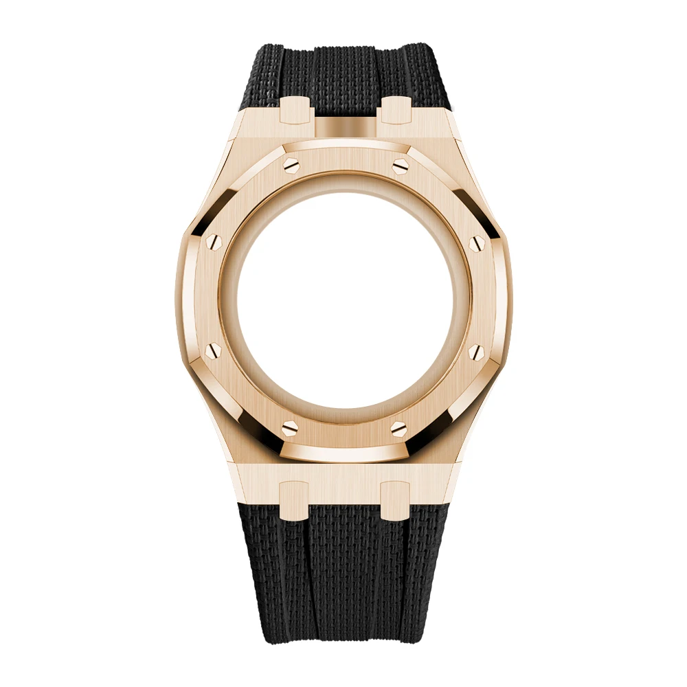 Luxury Stainless Steel Case+Stainless Steel Strap For For Swatch X AP Royal POP Pocket Changer To Wristwatch image 3