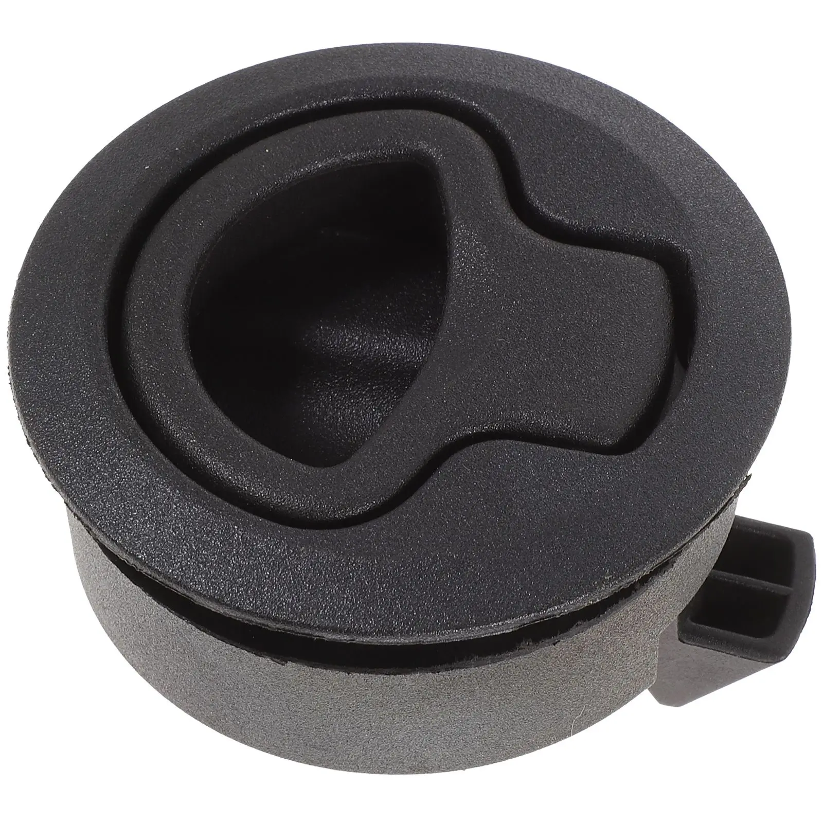 

Round Head Lock Pull Flush Latch 61x61x22mm Black UV Stabilized Durable Marine Grade Hardware For Hatches Boat Doors Cabinets