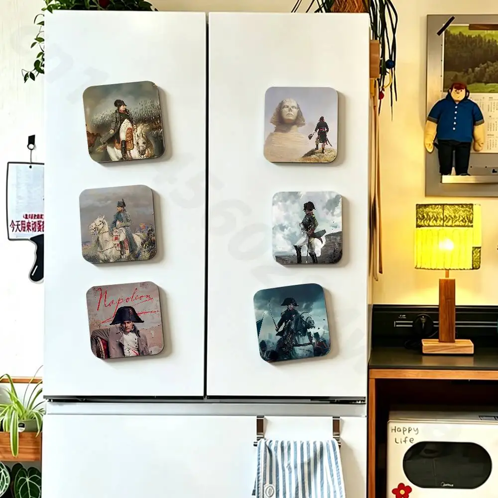 Napoleon Bonaparte Fridge Magnet Personalized Magnetic Durable Plastic Square Picture Surface Fridge Magnets