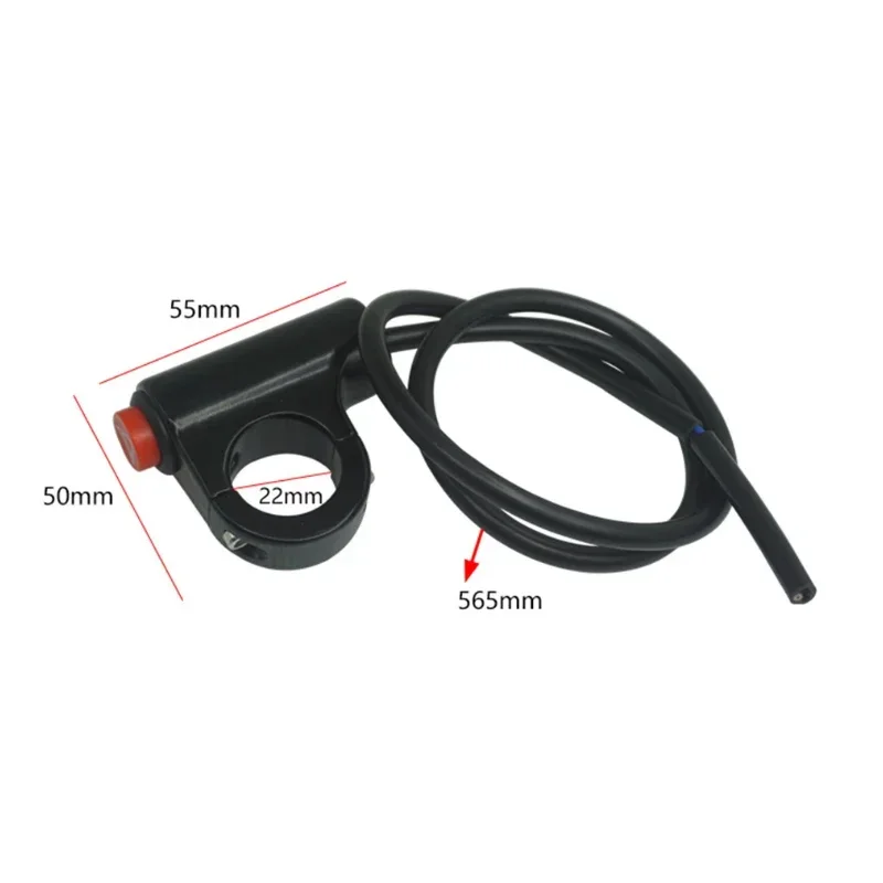 2PCs Motorcycle Double Flash Warning Lamp Switch Button High Quality Universal Scooter Electric Vehicle Emergency Accessories image 6