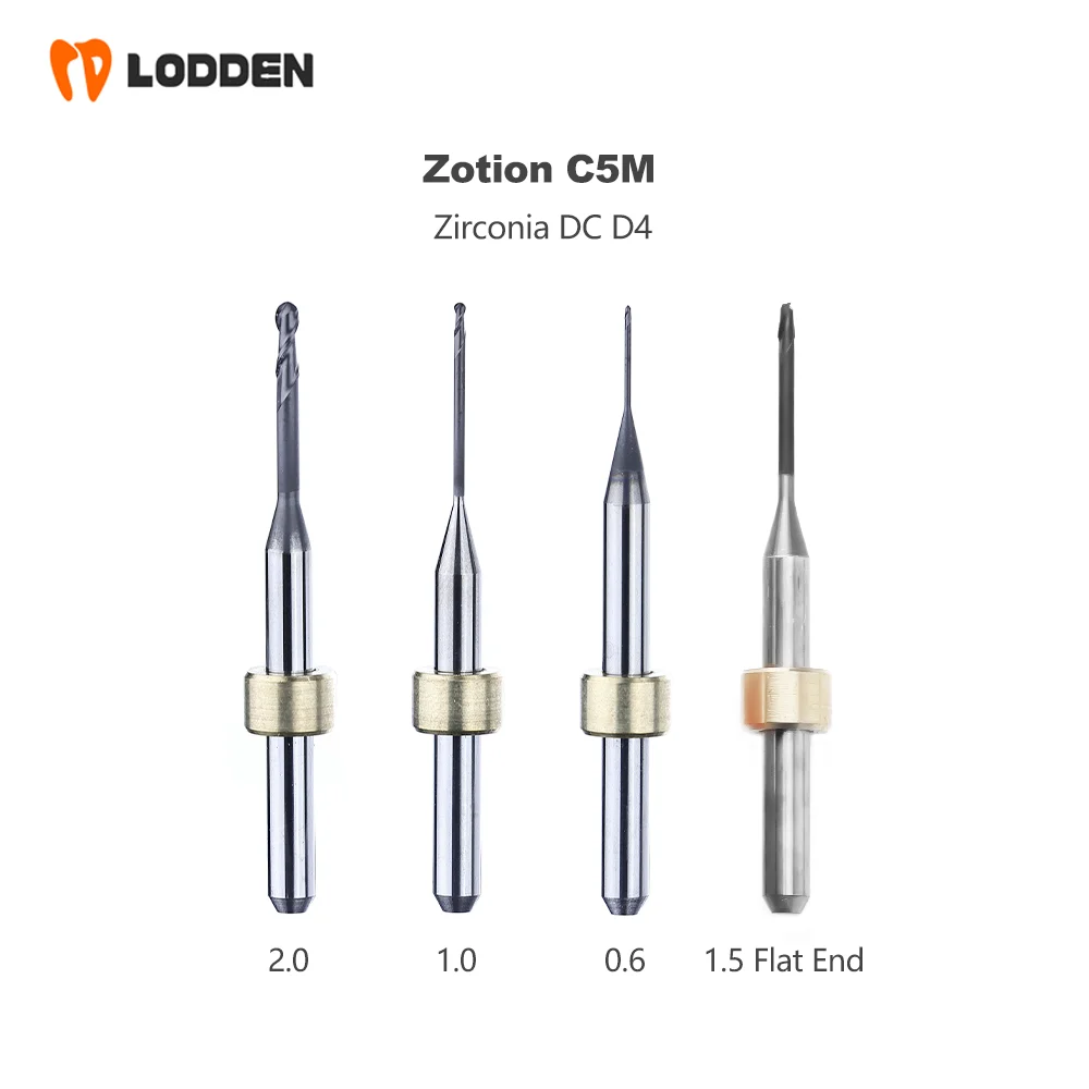 Рисунок 3 - Цирконий (DC)/PMMA (NC) C5M Фрезерный