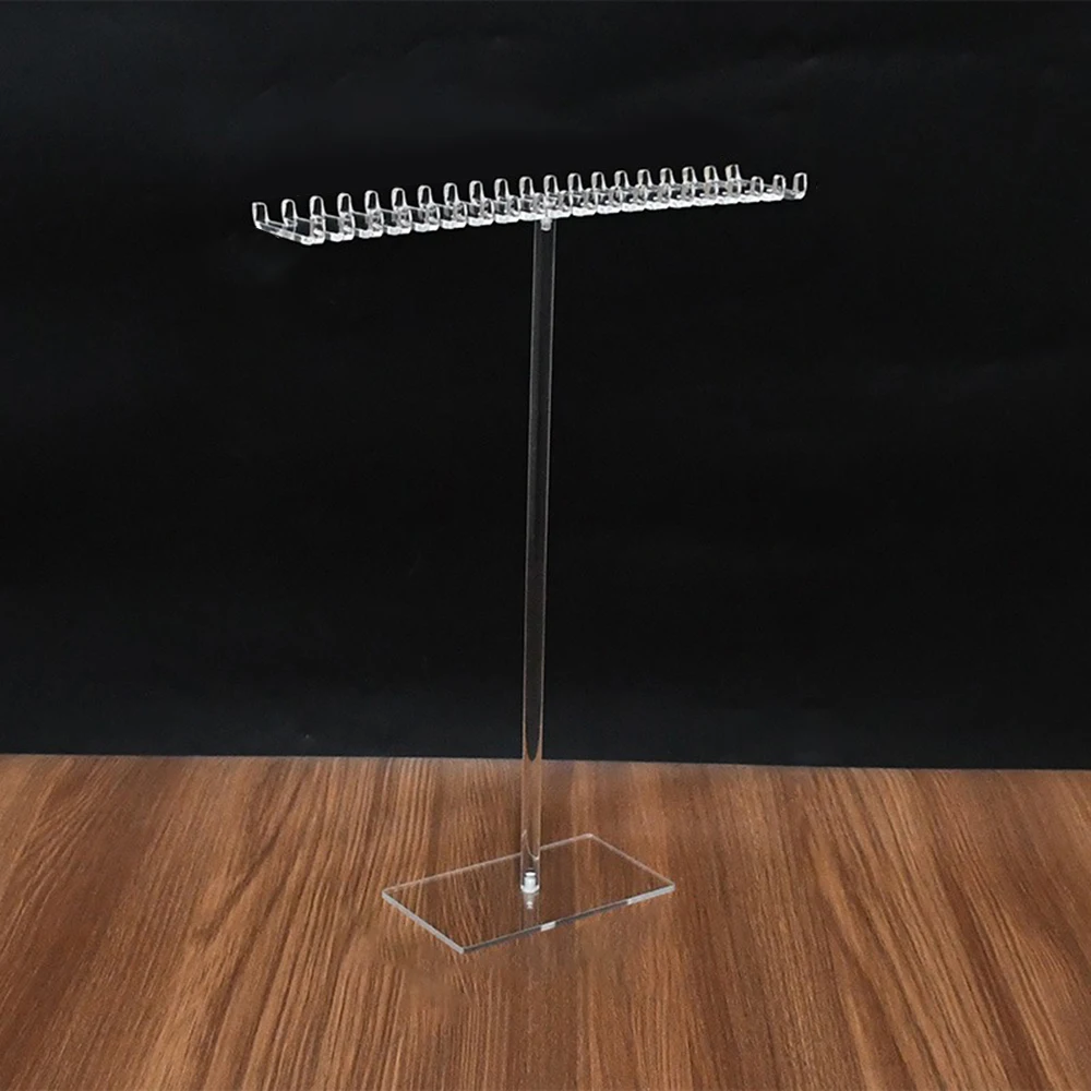 

Jewelry Display Stand Necklace Organizer Clear Jewelry Holder Necklace Display Holder for Tabletop Showcase Organization