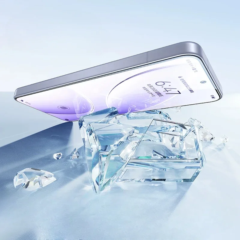 واقي شاشة شفاف عالي الدقة مضاد للأزرق لهاتف Xiaomi Redmi K80 Pro من الزجاج المقسى لهاتف Redmi K80 K80Pro غطاء كامل طبقة رقيقة واقية #4