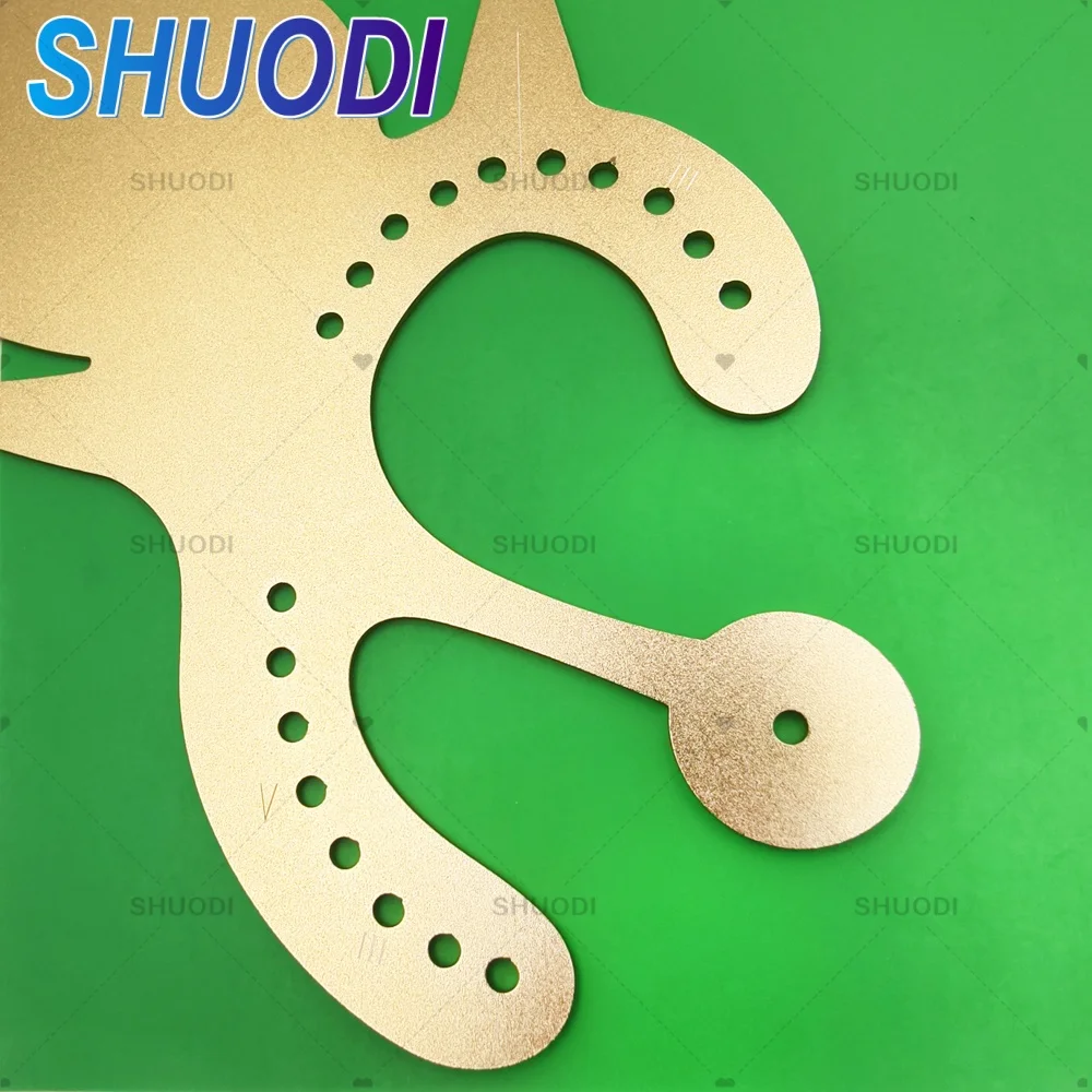 1 قطعة متعددة الوظائف الأسنان المطاط السد لكمة ثقب مجلس المطاط السد أداة سبائك الألومنيوم أداة تبييض الأسنان #2