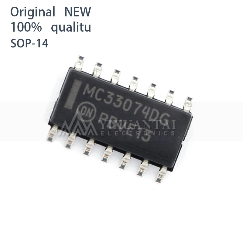 

10PCS/LOT New original MC33074DR2G MC33074DR MC33074DG MC33074 SOP-14 SOP14
