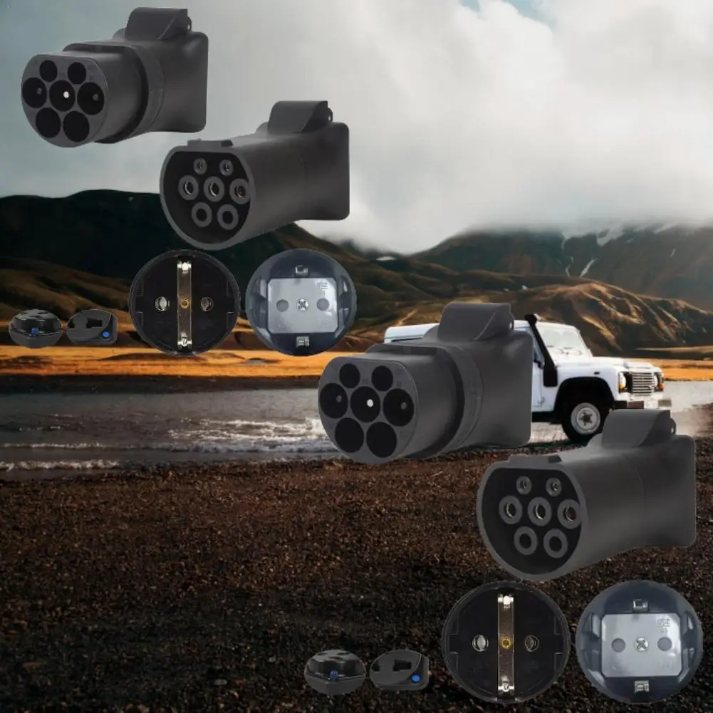 

NEW V2L Discharger TYPE 2 To 220V Universal / Schuko Socket EV Car Discharger Adapter for MG ZS R Accessories