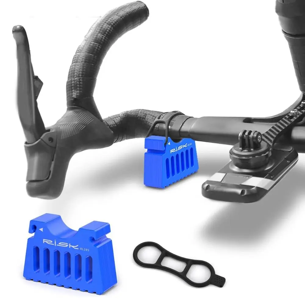 1 زوج الإفراج السريع دراجة إصلاح حامل عدم الانزلاق العالمي الدراجة وقوف السيارات استقرار قابل للتعديل الجبهة المقود الدعم #3