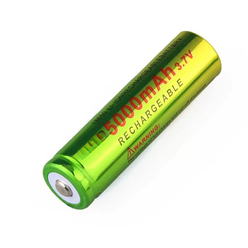 5pcs.。for 3.7V 18650 large-capacity lithium battery, suitable for strong light flashlights, fans, speakers 5000.。