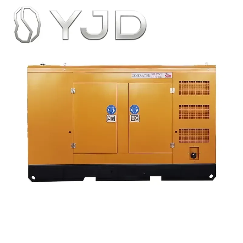 Super Silent Generator 130kW 162KVA 400V 12V DC Electric Start Auto Start Three Phase Water Cooled ATS Soundproof