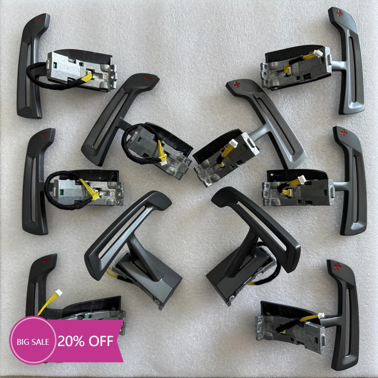 

Factory Price Steering Wheel Metal Magnetic Shift Paddles for Porsche GT3RS Macan Cayenne 911Panamera 718