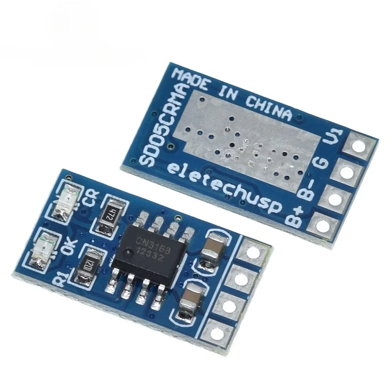 MPPT Solar Charge Controller 1A 4.2V 3.7V 18650 LiPo Li-ion Lithium Battery Charger Module SD05CRMA Solar Panel Battery Charging