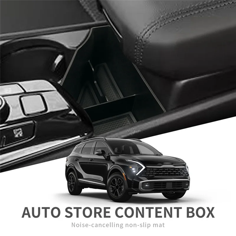 

A51K-Center Console Organizer Insert Tray For Kia Sportage 2023 2024 Storage Box Interior Accessories