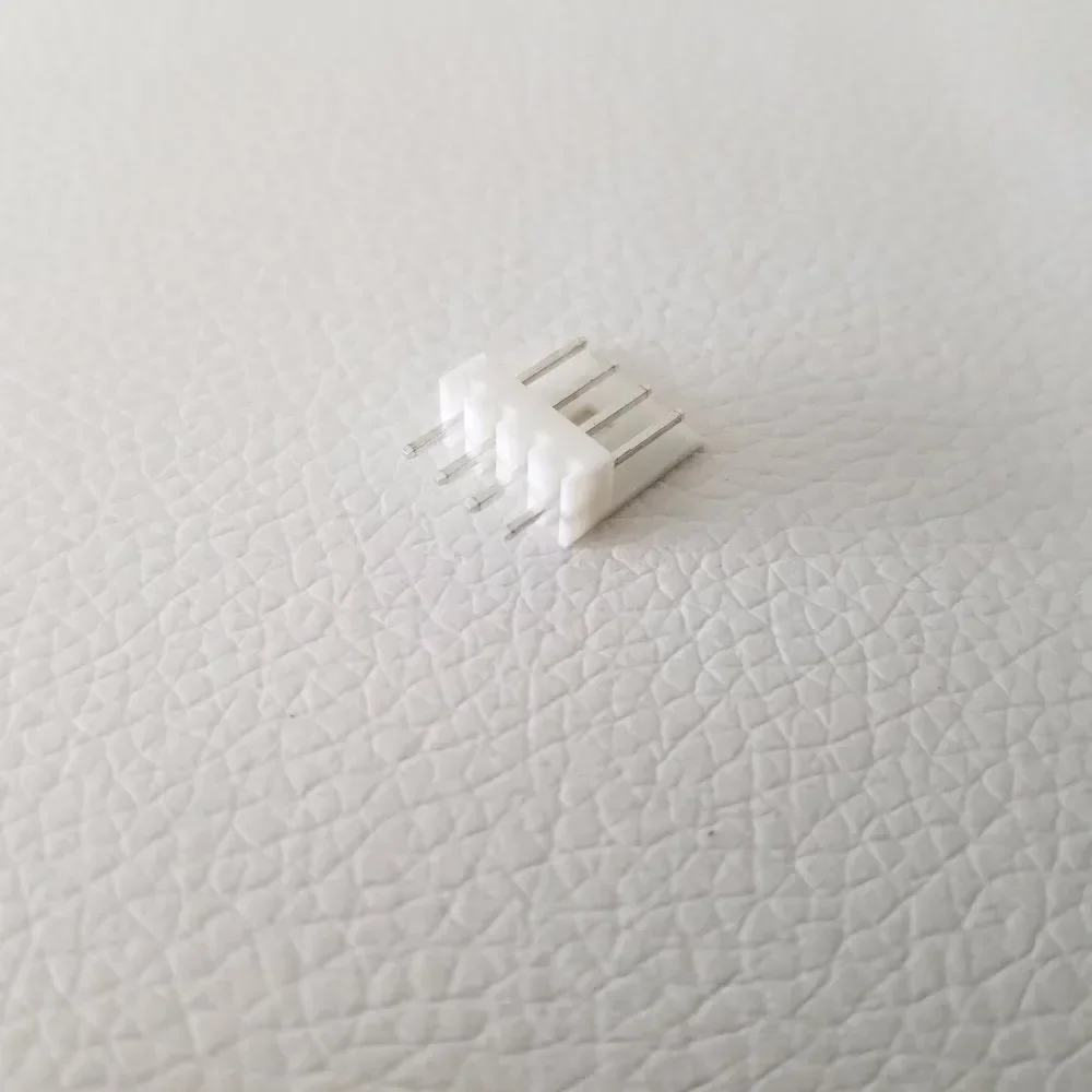 10 Cái/lốc PC 4Pin FDD Đĩa Mềm Nam Cắm Ổ Cắm DIY Nhà Ga 2.55Mm Không Gian Trắng Cho Máy Tính DIY