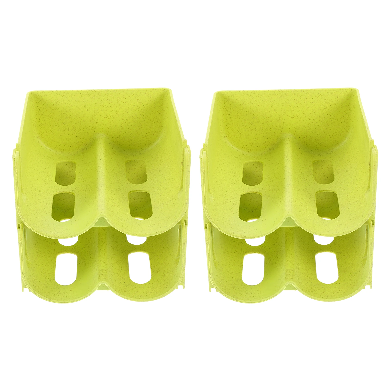 

4pcs Stacked Rack Can ganizer Pantry Bottle Holder Refrigerator Storage Soda Drink Drinks Space Saving Thick