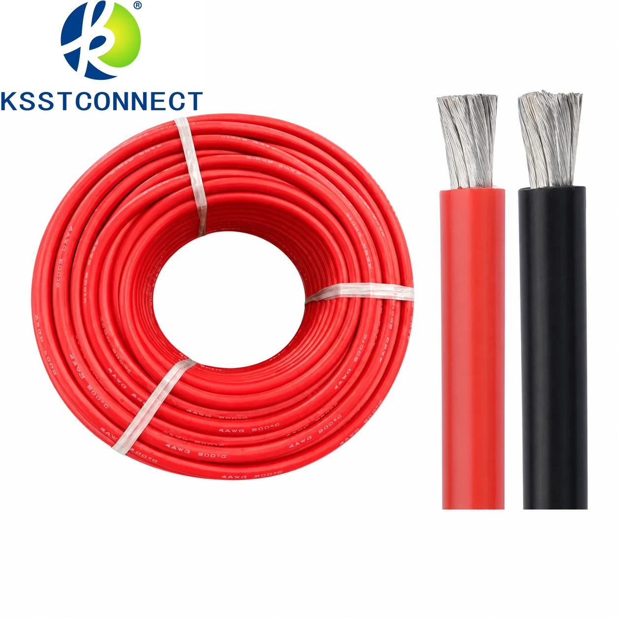 13AWG 5meter Red+5meter Black Heatproof Soft Silicone Silica Gel Wire Connect Cable 2.5mm Silicone Rubber Test Lead Wire