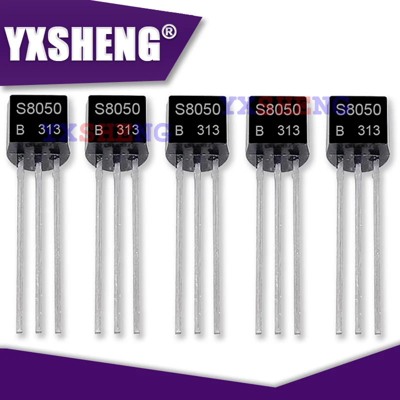 50PCS S8050 S8550 TO-92 Triode Transistor Chipset SS8050 SS8550 TO92 Triode