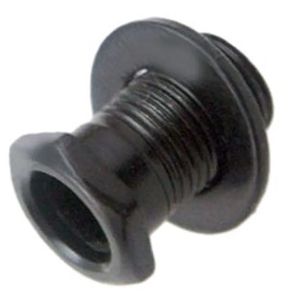 Threaded Hex Bushing Ferrules with Mounting Screws Compatible with Sealed-Gear Guitar Tuner Machine Head Units