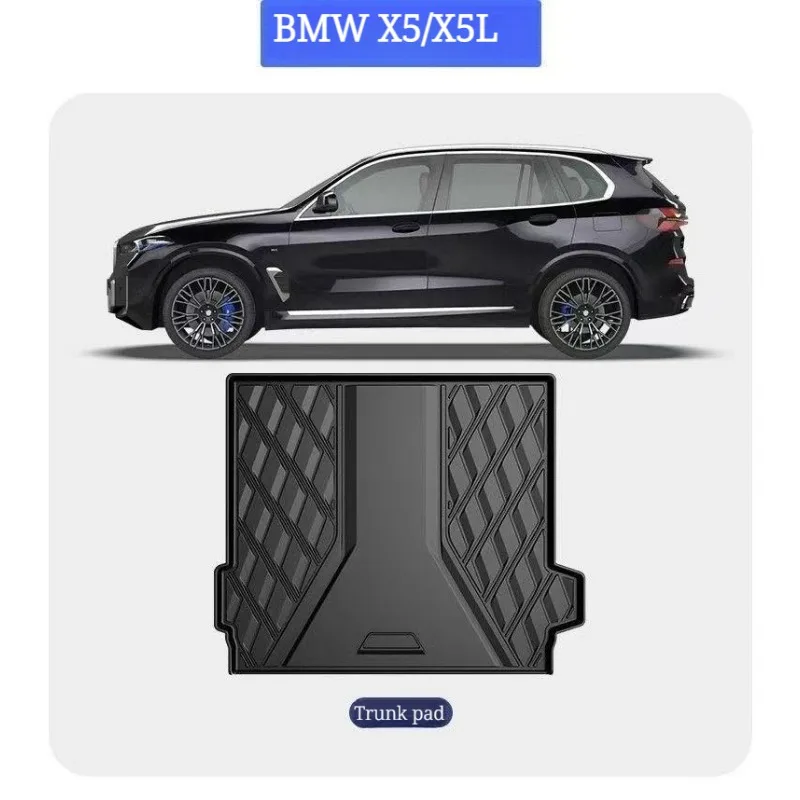 

For BMW X5 Trunk Mat X5L Original factory waterproof and wear-resistant special accessories Trunk floor mat 2014-2024 models