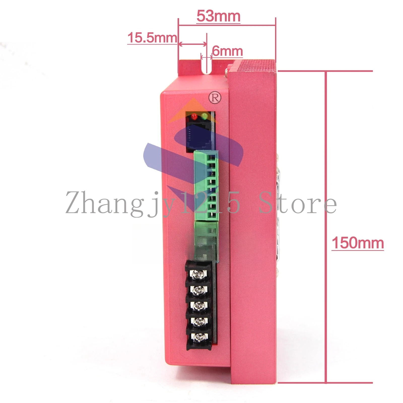 310V high voltage and high power DC brushless motor, driver 220V AC control ZM-7205