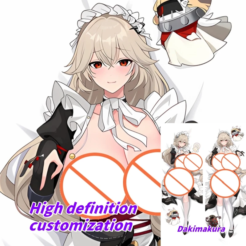 

Dakimakura Anime Pillow Case Zenless Zone Zero Alexandrina Sebastiane Double-sided Print Of Life-size Body Pillowcase Gifts