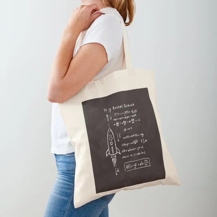 

Astrophysics Rocket Aerospace Science Art Tote Bag Canvas tote bag Women's shopper bag Cloth bags