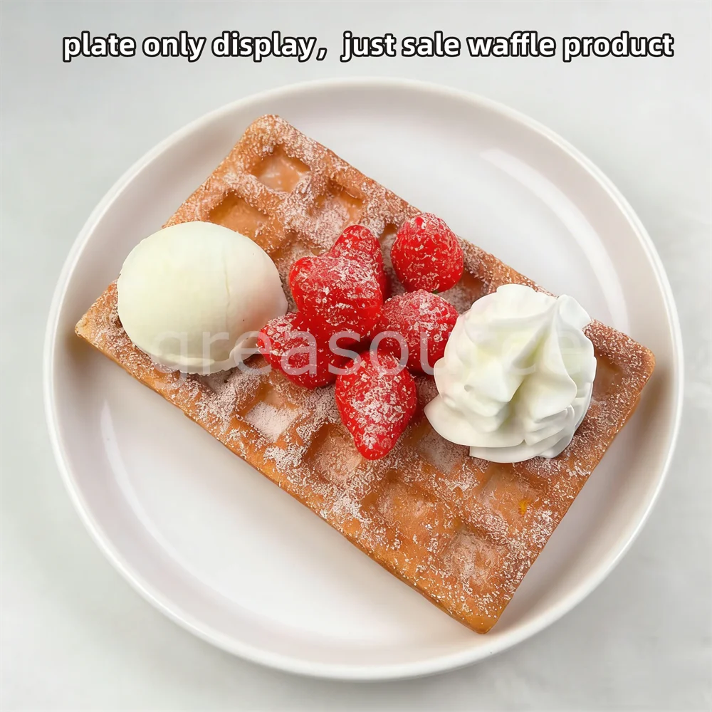 Kremowe kwadratowe gofry trusk – Photography Of Food recenzja i cena