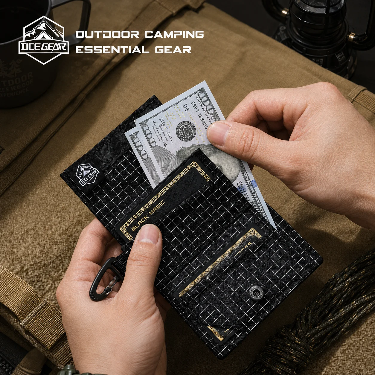 Portafoglio leggero a tre ante - Edc Carry Card recensione e prezzo
