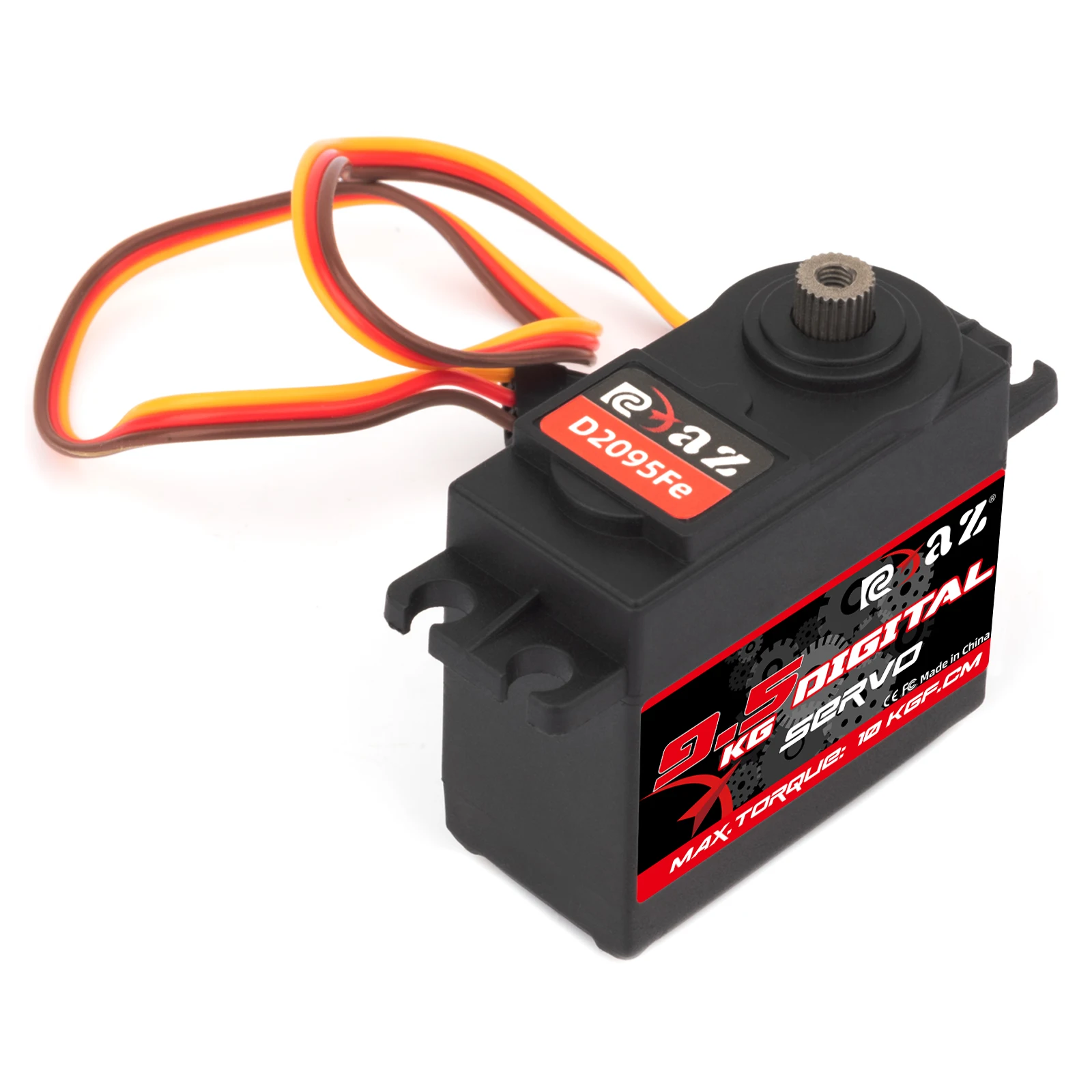 Servo RC 9.5KG Metal Gear Servo motore digitale Servo sterzo per 1/8 1/10 RC Auto a corto raggio Camion Monster Robot Barca