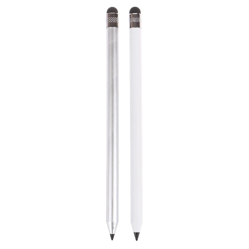 1PC Dual Head Touch Screen Stylus Pencil High Quality Capacitive Capacitor Pen For i-Pad For Phone Tablet PC Accessories