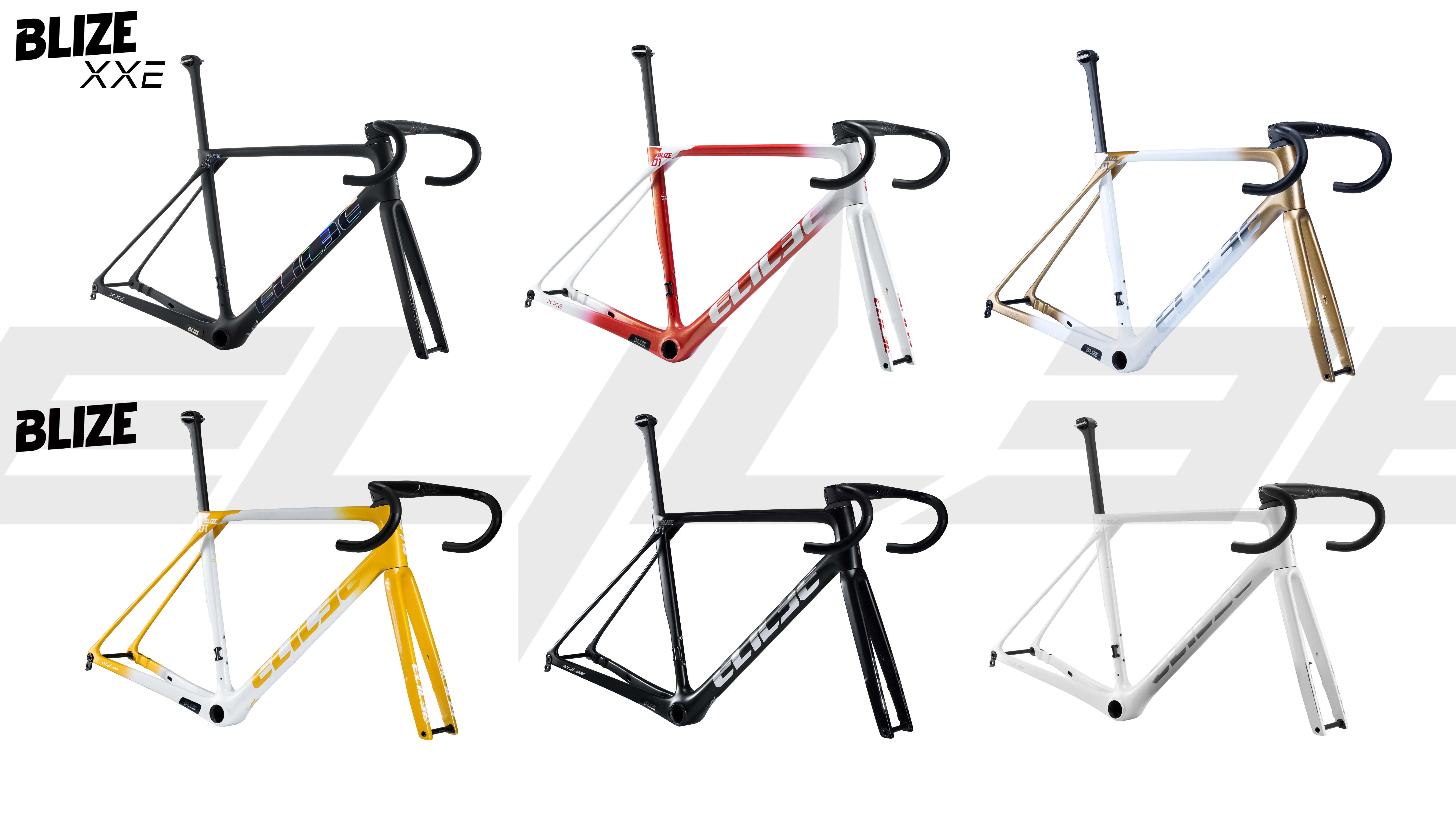 ELILEE BLIZE Road Frame Set;BLIZE XXE Carbon Fibre Road Frame Set;All-rounder Road Frame Set;Disc Road Frame Set