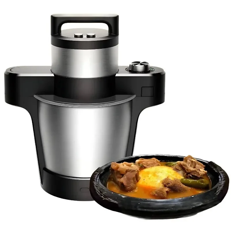 

New 6L electric meat grinder mixer multi-functional stainless steel integrated heating meat cutter