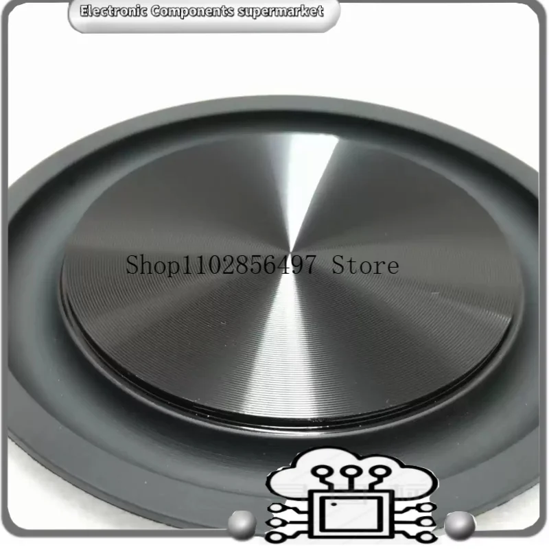 For Harman 4 Inch Subwoofer Passive Radiator - CD-Patterned Cone (10.1cm Dia) Steel Plate Counterweight 2PCS