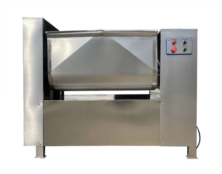 Beef and pork filling small sausage commercial minced meat mixer