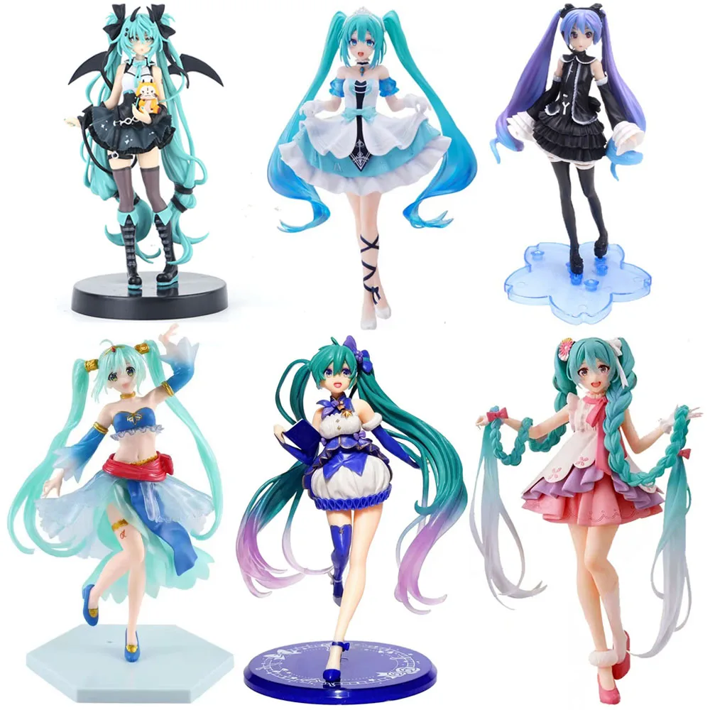 Nueva Figura de Anime de Hatsune Miku, Serie Neo Tokyo, Kimono MIKU, Figura de Acción de PVC, Muñeca de Dibujos Animados Kawaii, Regalos de Cumpleaños