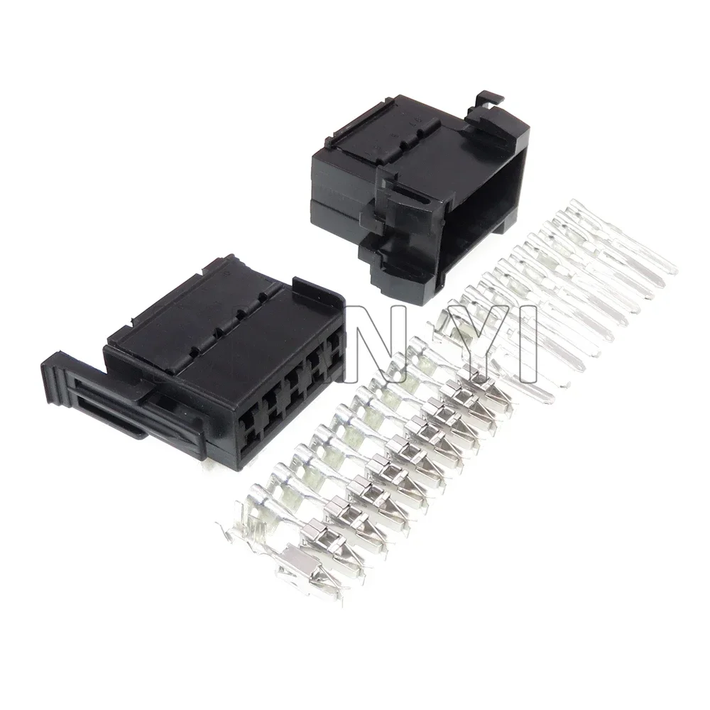 1 Set 10 Way AC Assembly Car Male Female Docking Connector 929504-4 Automotive Wire Cable Socket 1-929504-4 Auto Parts