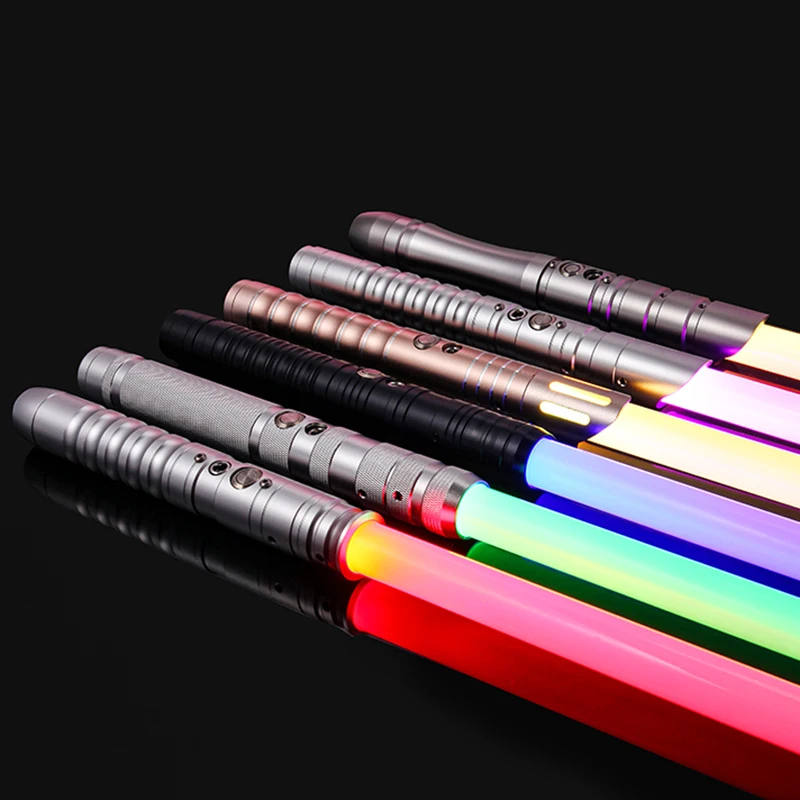 

Metal Lightsaber RGB Laser Sword Rave Espada Sabre Laser Sabre De Luz Light Stick Cosplay Toy Flashing Weapon Luminous Toys