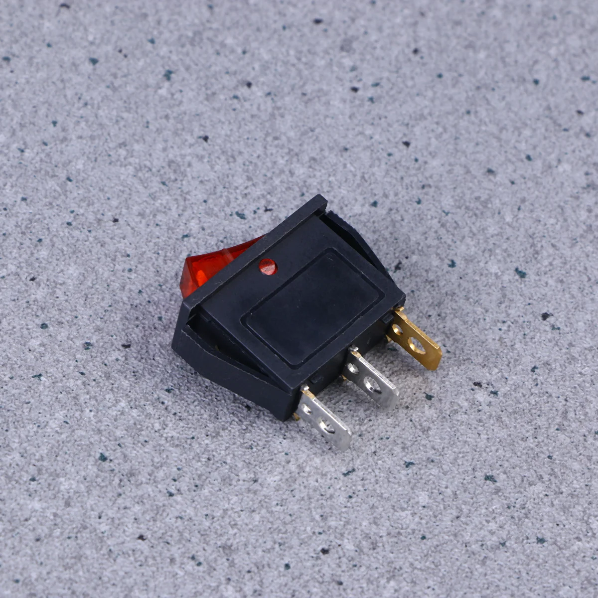 

2 pcs 220V 6A Boat Rocker Switch Red Led Light Waterproof Dust Resistant Low Pressure Splash Proof Control Panel Rocker Push