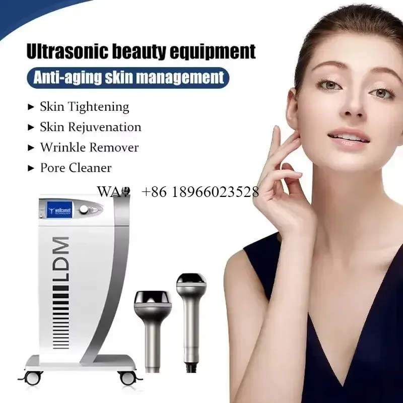 WMWMNU for Professional 1MHz 3MHz 10MHz Rejuvenation Multi Frequency Facial Beauty Equipment for Salon
