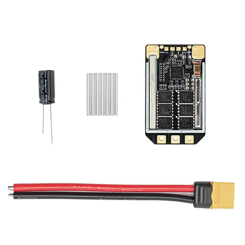 A01K-AM32 6S 65A Single ESC 12V-25.2V 3-6S For 10-13 Inch FPV Drone RC Boat RC Car ESC