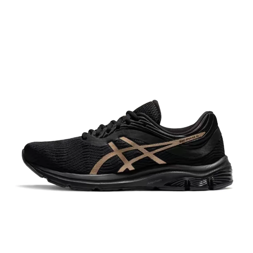 ASICS Gel-Pulse 11 Men's Black/Gold Low-Top Casual Runners – Soft Breathable Upper,Durable Comfort & Cushioned Sole 1011B293-002
